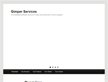 Tablet Screenshot of gimperservices.com